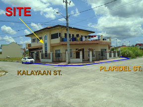 House & Lot in Lot 10 and 11, Block 21, corner of Road Lots 26 & 27, Calmar Homes Subdivision, Brgy. Kanlurang Mayao, Lucena City, Quezon - Foreclosed Property