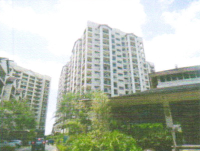 Condominium in Unit 907, 9/F, Surabaya Building, Raya Garden Condominium, West Service Road, Brgy. Merville, Parañaque City (With Service Area) - Foreclosed Property