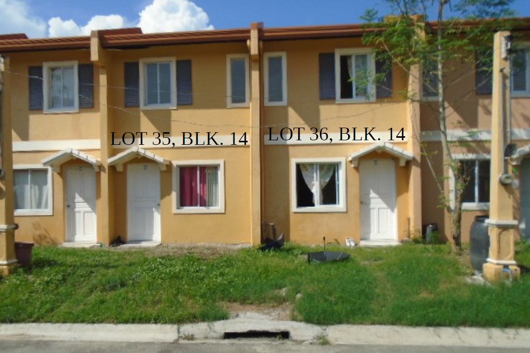 House & Lot in Lot 36, Block 14, Mallorca St., Camella Tarlac, Phase 2, Brgy. Maliwalo, Tarlac City, Tarlac - Foreclosed Property