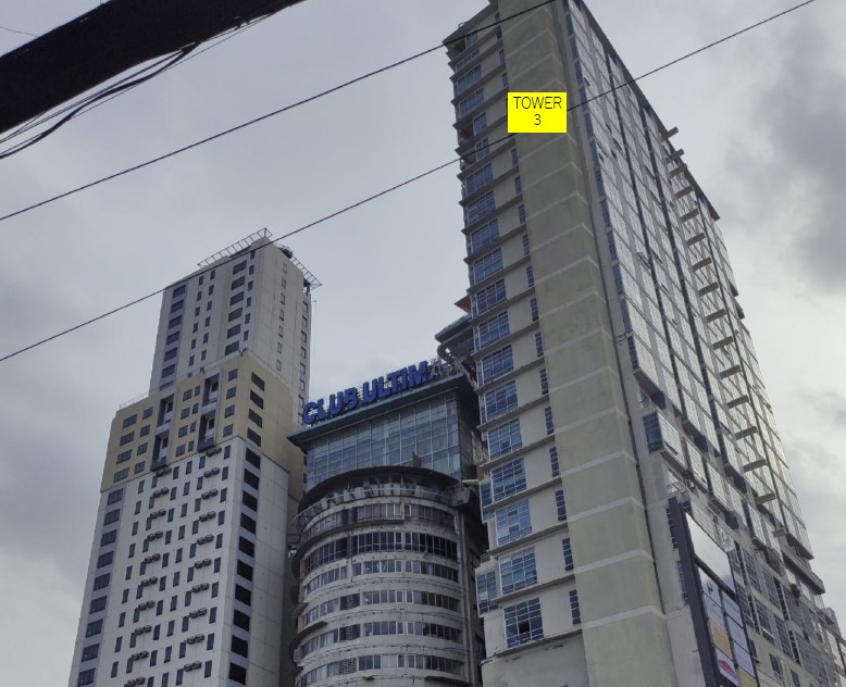 Condominium in Unit 8 (Door 1408), 14/F, Tower 3, Ultima Residences, Brgy. Sta. Clara, Cebu City - Foreclosed Property