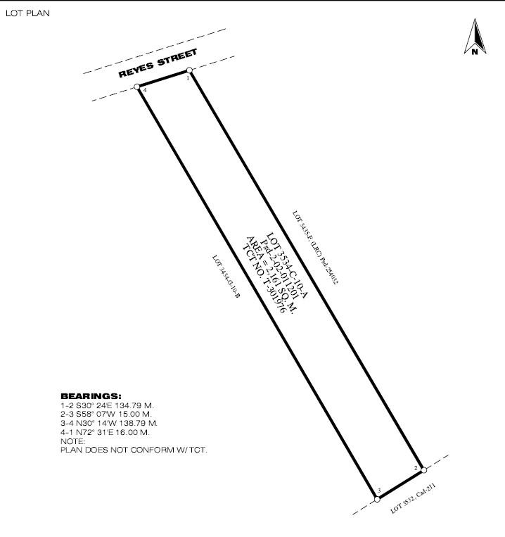 Vacant Lot in Lot 3534-C-10-A, Reyes Street, Purok 2, Barangay Patul, Santiago City, Isabela - Foreclosed Property