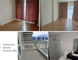 House & Lot in Unit W1616 16/F & Slots B1-197 & B1-198, the Veranda Arca South, West Tower, Brgy. Western Bicutan, Taguig City - Foreclosed Property